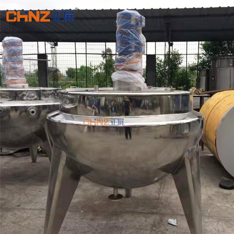 CHINZ-Ummantelter Wasserkocher Serie 30L Industrielle automatische Mischmaschine mit Rührwerk5