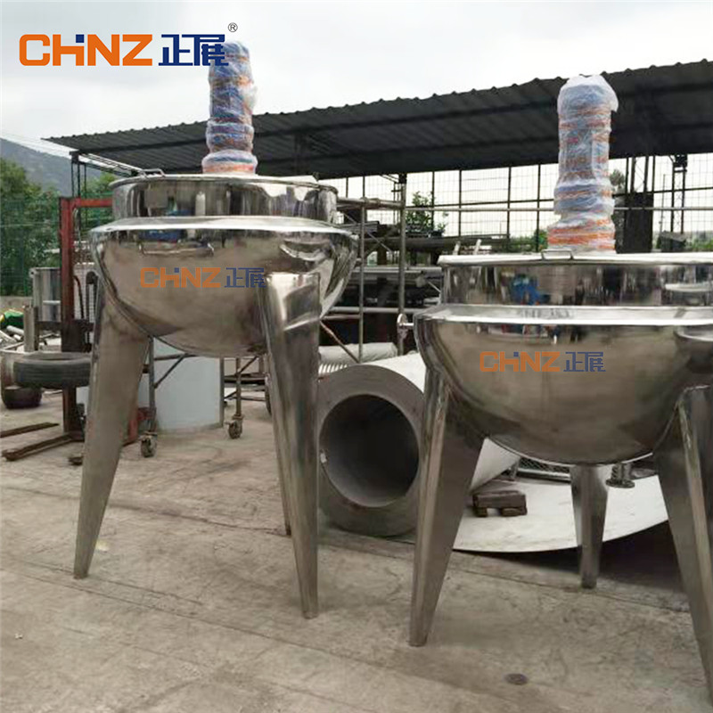 CHINZ Jacketed Kettle Series 30L Industrial Automatic Mixer Equipment Machine na May Agitator6