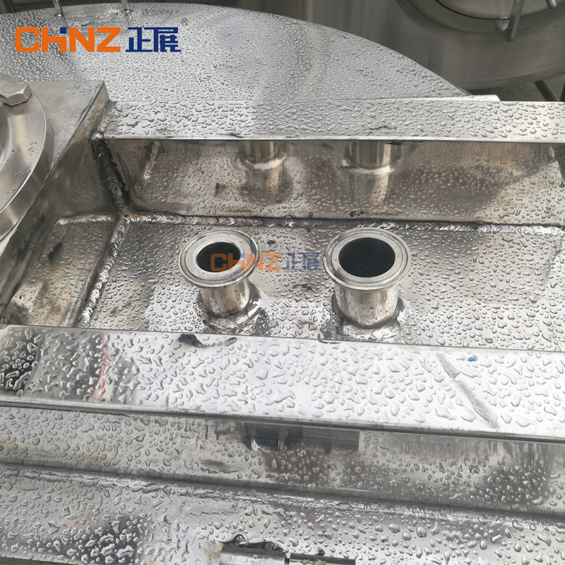 CHINZ vannkoker med kappeserie 30L industriell automatisk mikser Matforedlingsmaskinutstyr Maskin med røreverk (4)