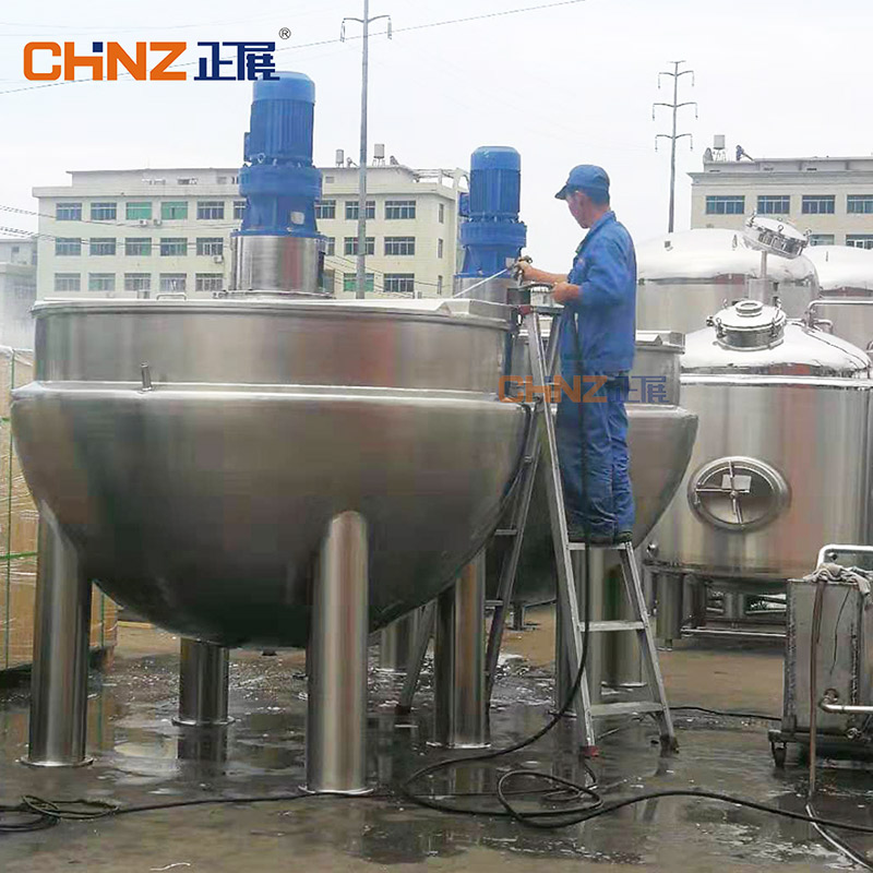 CHINZ 30L Jacketed Pot Stainless Steel Tanks Jacket Kettle (6)