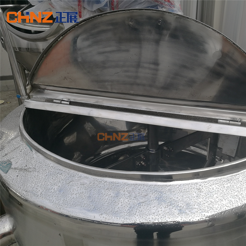 CHINZ Stainless Steel Tanks Jacket Kettle 30L Jacketed Pot5