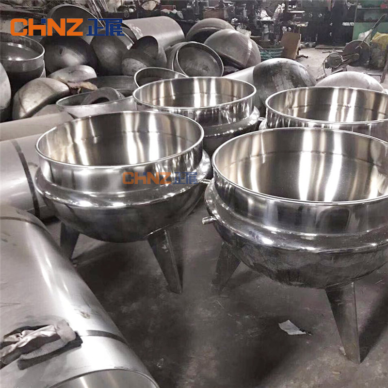 CHINZ Stainless Steel Tanks Jacket Kettle Unstirred Jacketed Pot3